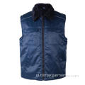 Donkerblauw wintervest